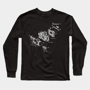 Camera Anatomy Long Sleeve T-Shirt